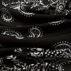 Paisley Print Bandana Classic Square Scarf Neckerchief Hair Accessories