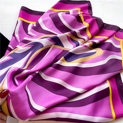 Geometric Large Square Scarf Windproof Headwrap Bandana