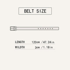 Men's Automatic Buckle Belt - Stylish Leather Waist Strap