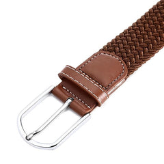 Men's Casual Stretch Knit Buckle Belt - Gift For Him