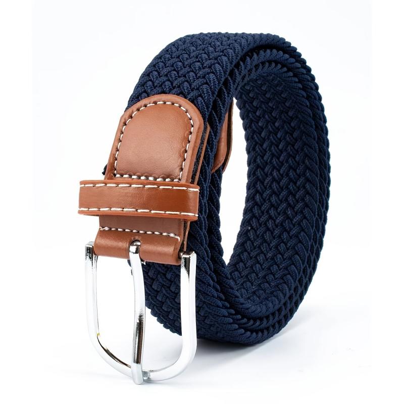 Men's Casual Stretch Knit Buckle Belt - Gift For Him
