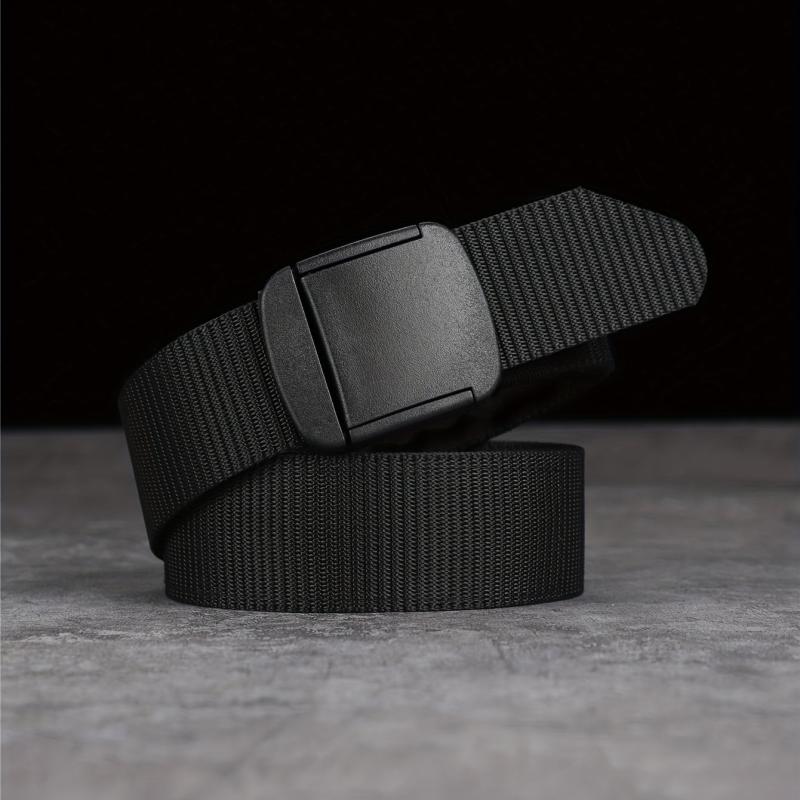 Men's Tactical Leather Belt with Zipper - Outdoor Belt