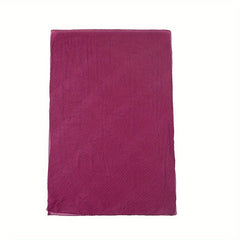Solid Pleated Scarf Classic Hijab Casual Shawl Silk Bandana Women Neckerchief