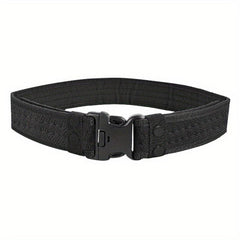 Tactical Belt Outdoor Military Training Belt Plastic Insert Buckle Canvas Belt