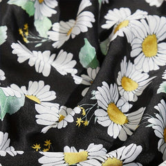 Daisy Print Triangle Scarf Headband Hair Decoration