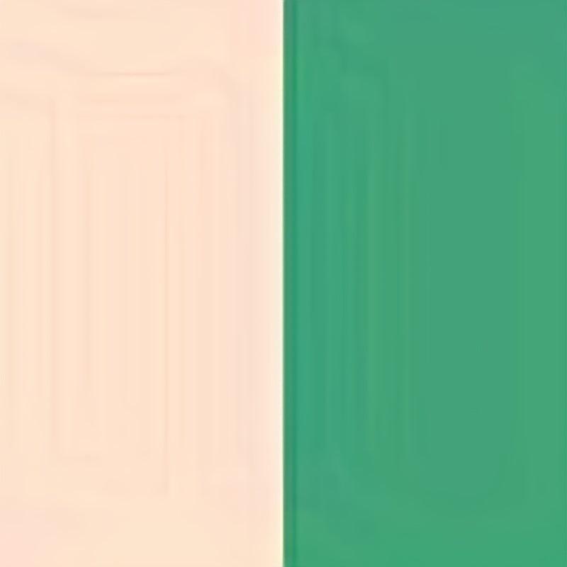 Green Block Bandana Square Scarf Satin Neckerchief Women Head Wrap