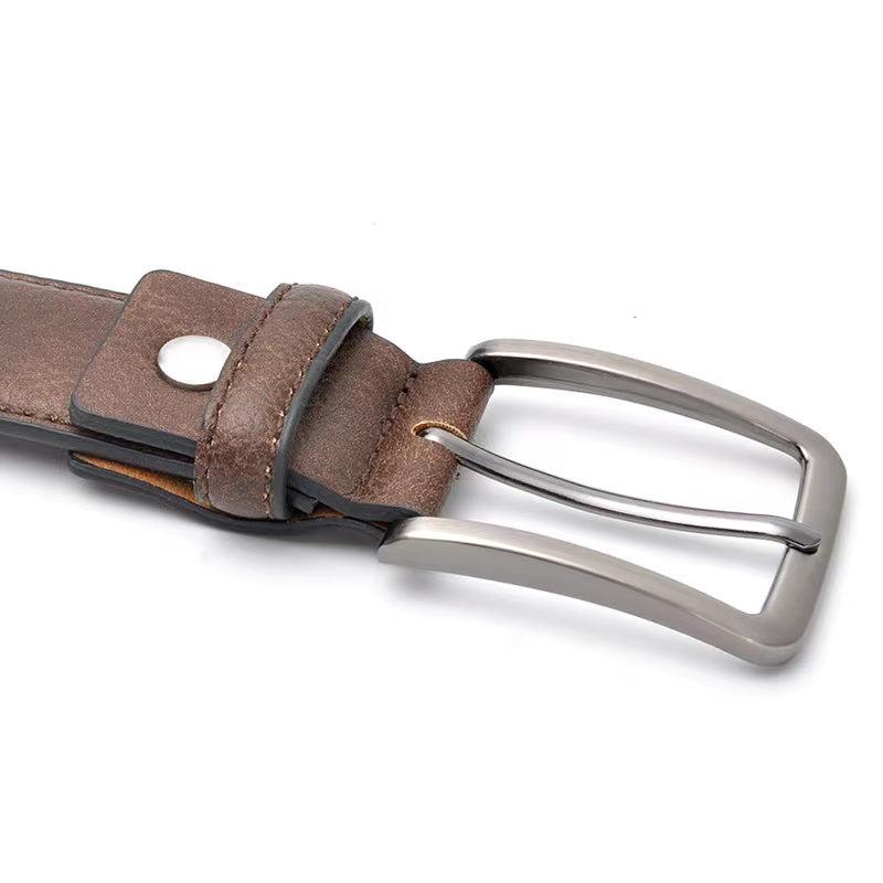 Men's Extended Vintage Leather Belt