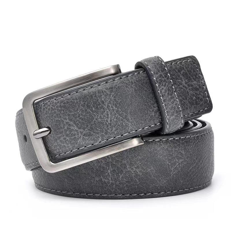 Men's Extended Vintage Leather Belt