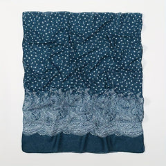 Polka Dot Paisley Print Scarves Casual Windproof Shawl