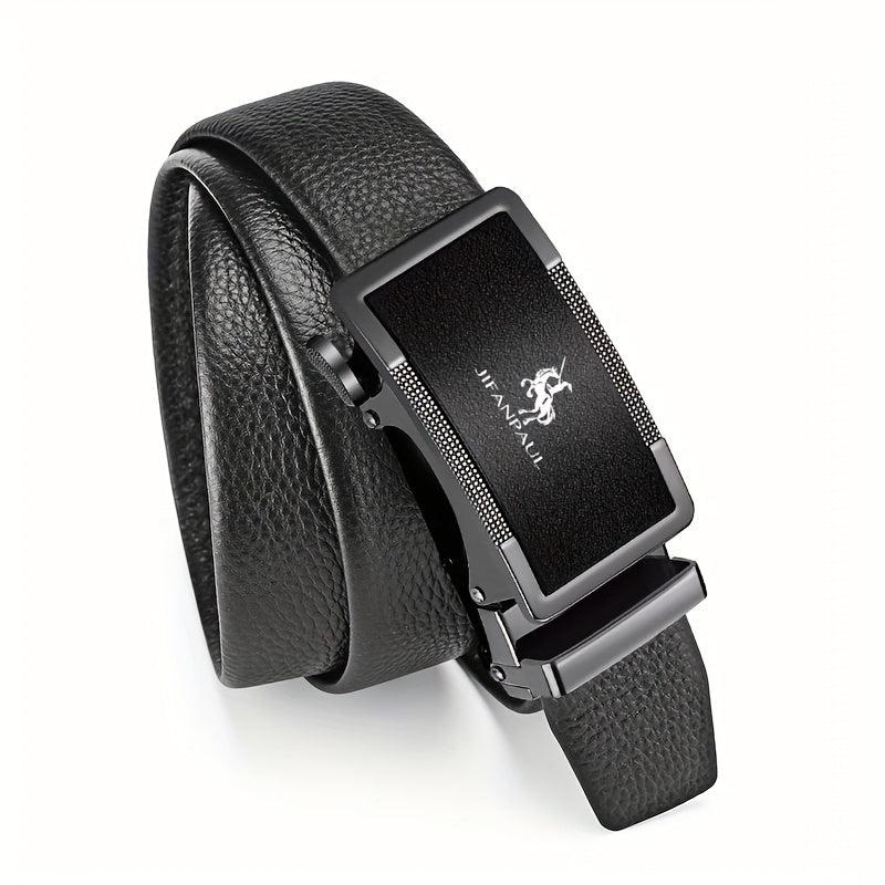 Men's PU Leather Automatic Buckle Belt