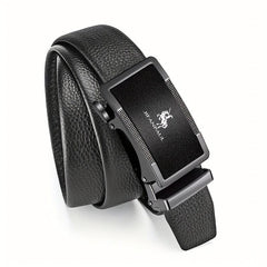 Men's PU Leather Automatic Buckle Belt