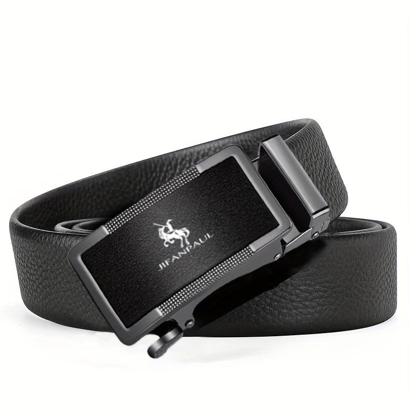 Men's PU Leather Automatic Buckle Belt