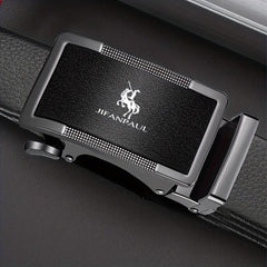 Men's PU Leather Automatic Buckle Belt
