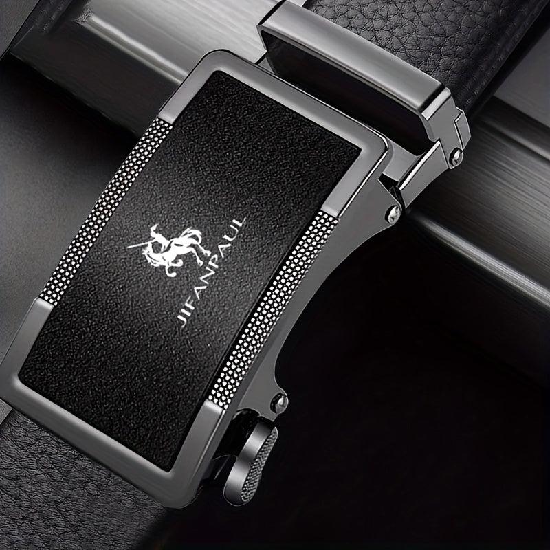 Men's PU Leather Automatic Buckle Belt