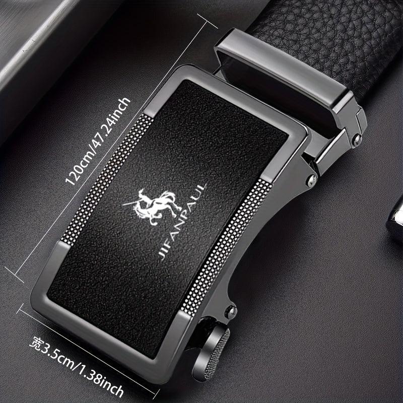 Men's PU Leather Automatic Buckle Belt