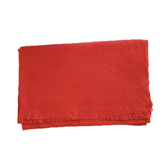 Winter Warm Solid Scarf Tassel Trim Women Cold Weather Scarf