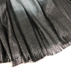 Vintage Gradient Scarf Hijab Solid Turban Warm Shawl Women Head Wrap