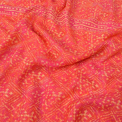 Boho Geometric Print Scarf Red Tassel Warm Shawl