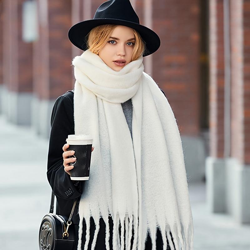 Large Chunky Oversized Winter Scarf