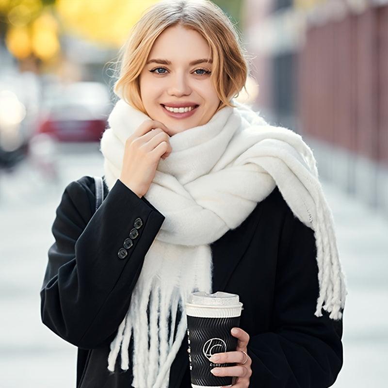 Large Chunky Oversized Winter Scarf