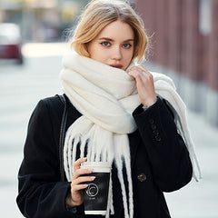 Large Chunky Oversized Winter Scarf