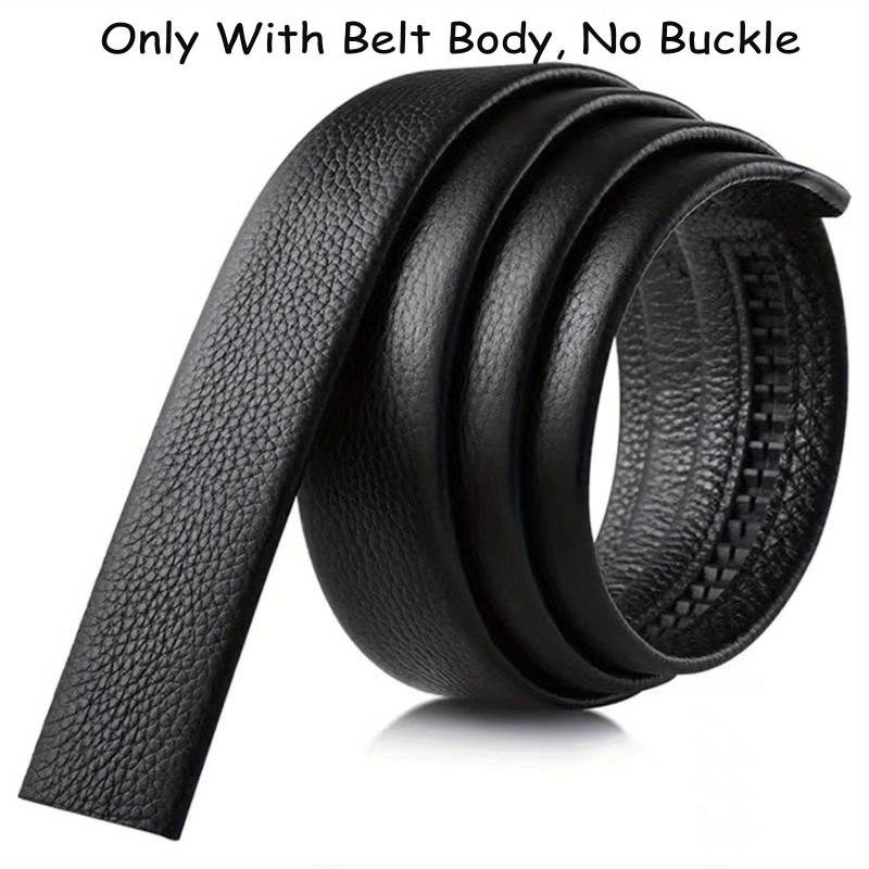 High Men's Business Belt w/ Automatic Buckle