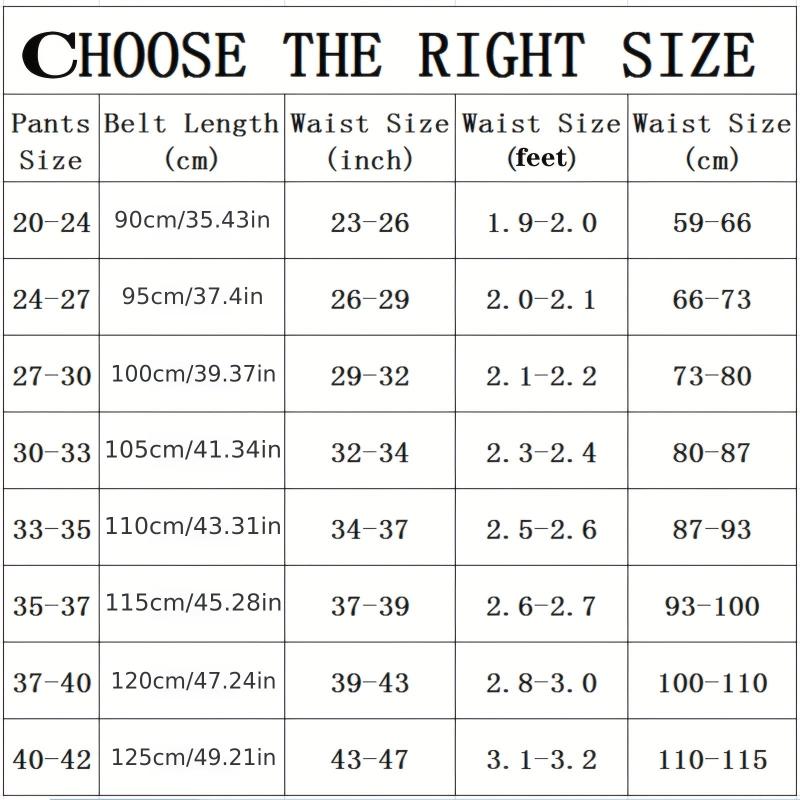 High Men's Business Belt w/ Automatic Buckle