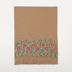 Vintage Flower Embroidery Scarf Boho Tassel Shawl Classic Head Wraps Women Hijab