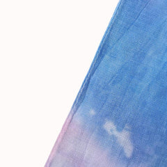 Gradient Tie Dye Scarf Vintage Printed Tassel Headwrap Casual Shawl