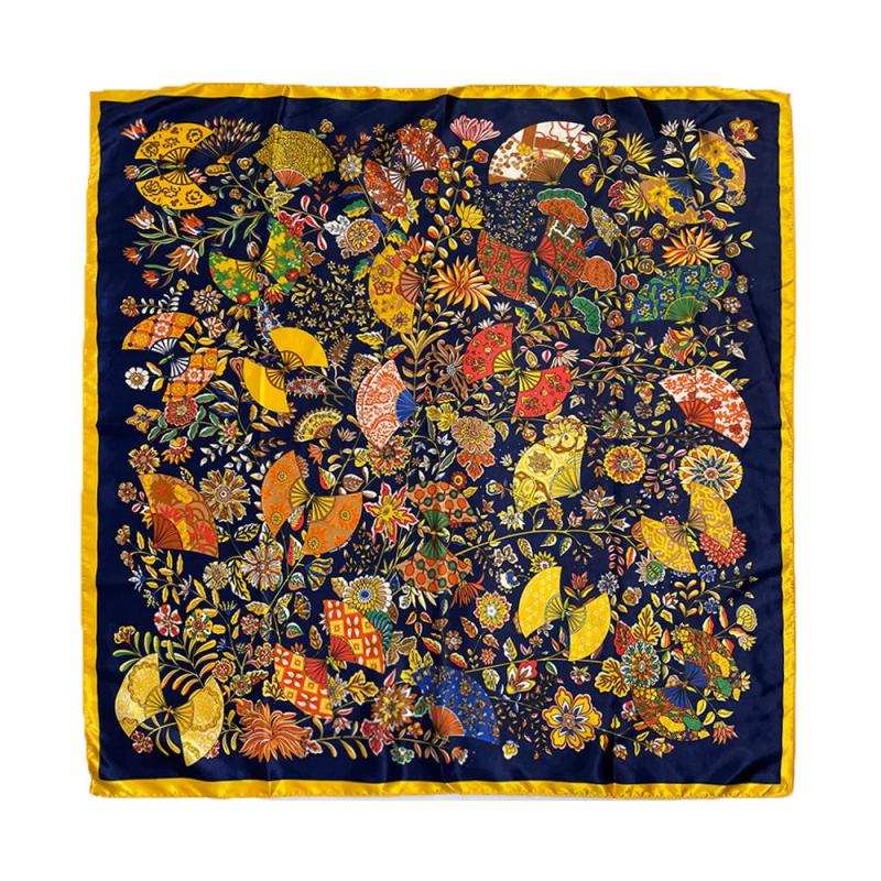 Square Scarf Hijab Women Satin Silk Bandana Headband Neckerchief