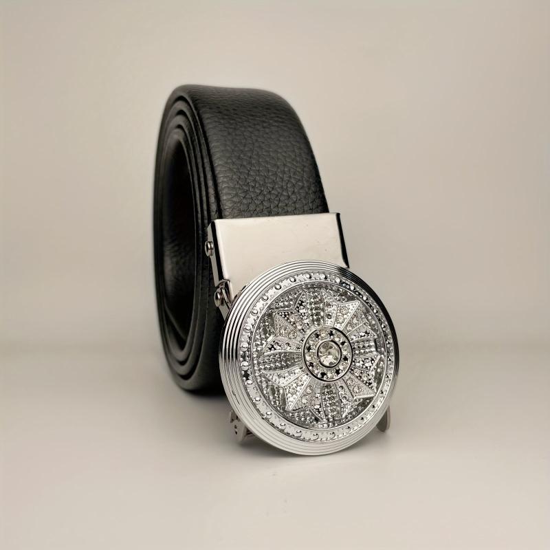 Men's Rotatable Automatic Belt for Good Luck