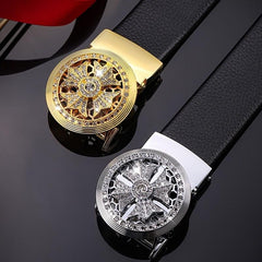 Men's Rotatable Automatic Belt for Good Luck