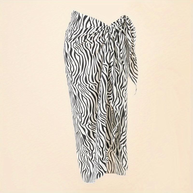 Boho Printed Beach Towel Gauze Skirt Swimsuit Cover