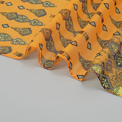 Bohemia Chiffon Scarf Geometric Paisley Print Vintage Shawl