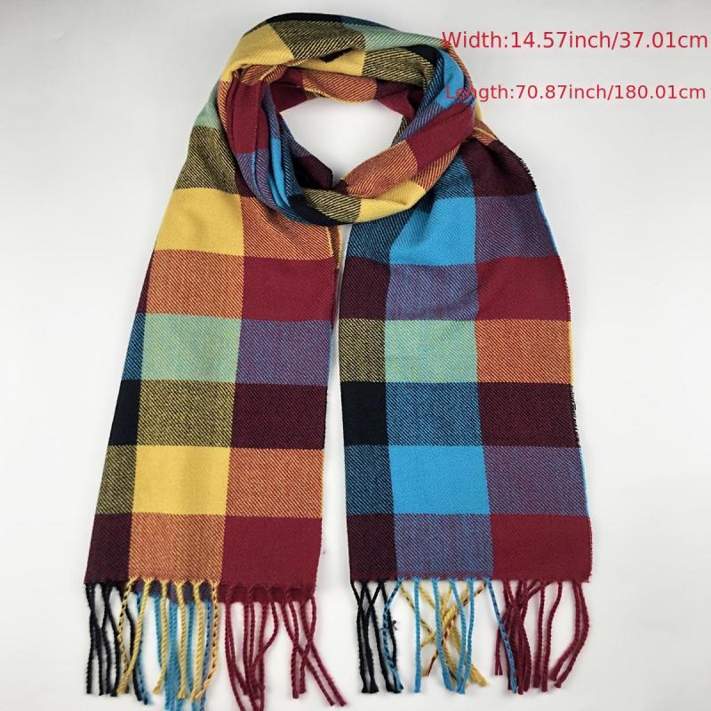 Cashmere Classic Large Square Scarf with Tassel