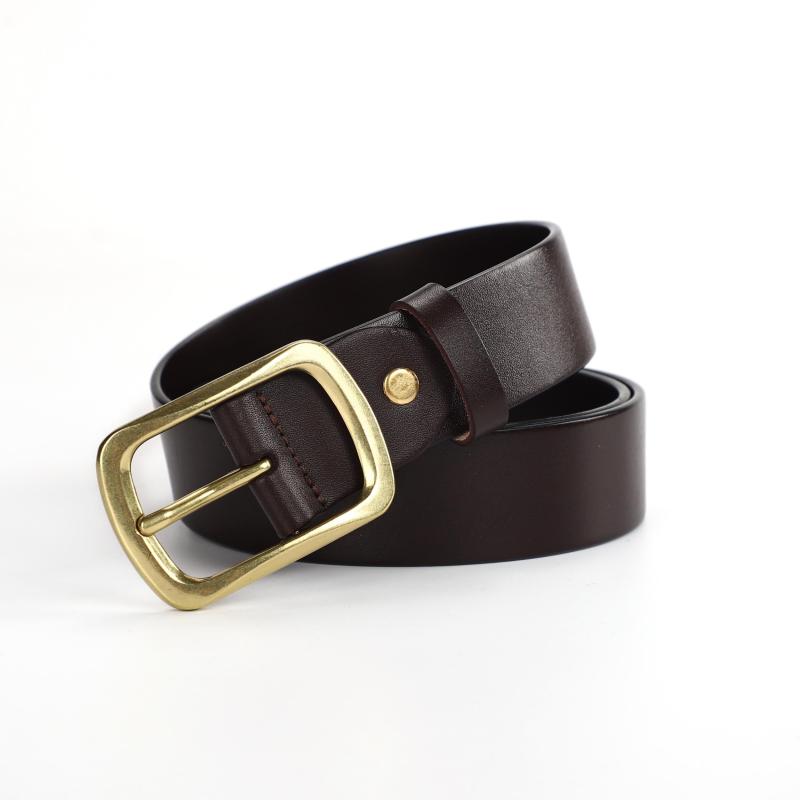 Casual Retro Jeans Belt For Men Pin Buckle 1pc Pack