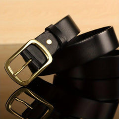 Casual Retro Jeans Belt For Men Pin Buckle 1pc Pack