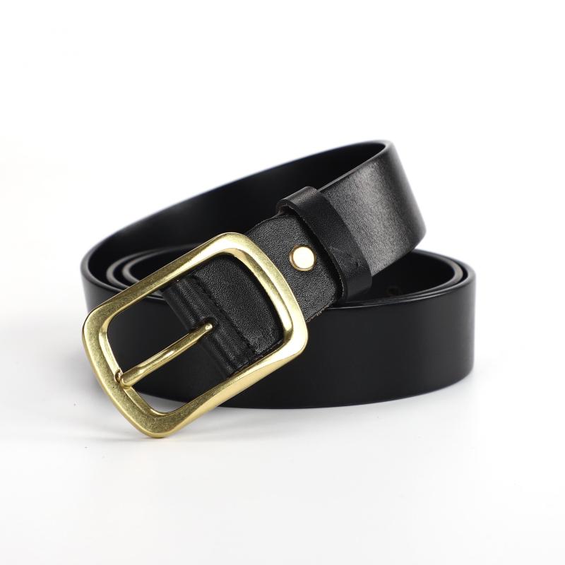 Casual Retro Jeans Belt For Men Pin Buckle 1pc Pack