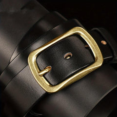 Casual Retro Jeans Belt For Men Pin Buckle 1pc Pack