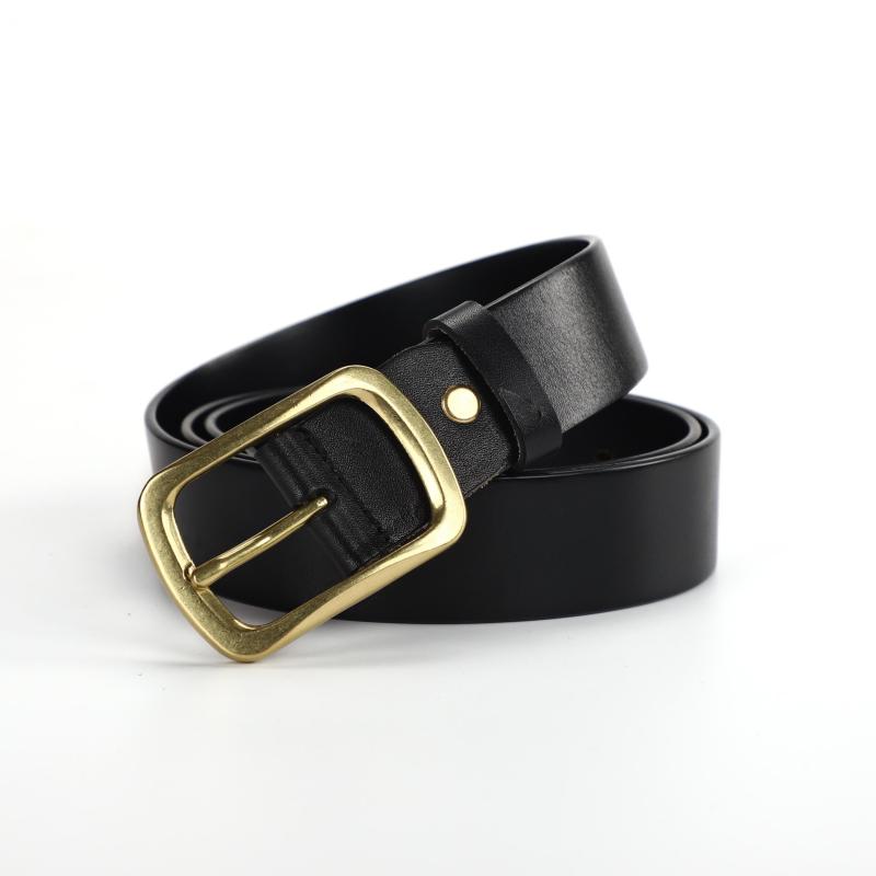 Casual Retro Jeans Belt For Men Pin Buckle 1pc Pack