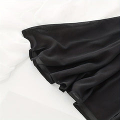 Chiffon Shawl Lace Up Cape Sunscreen Wraps Silky Solid Shawls