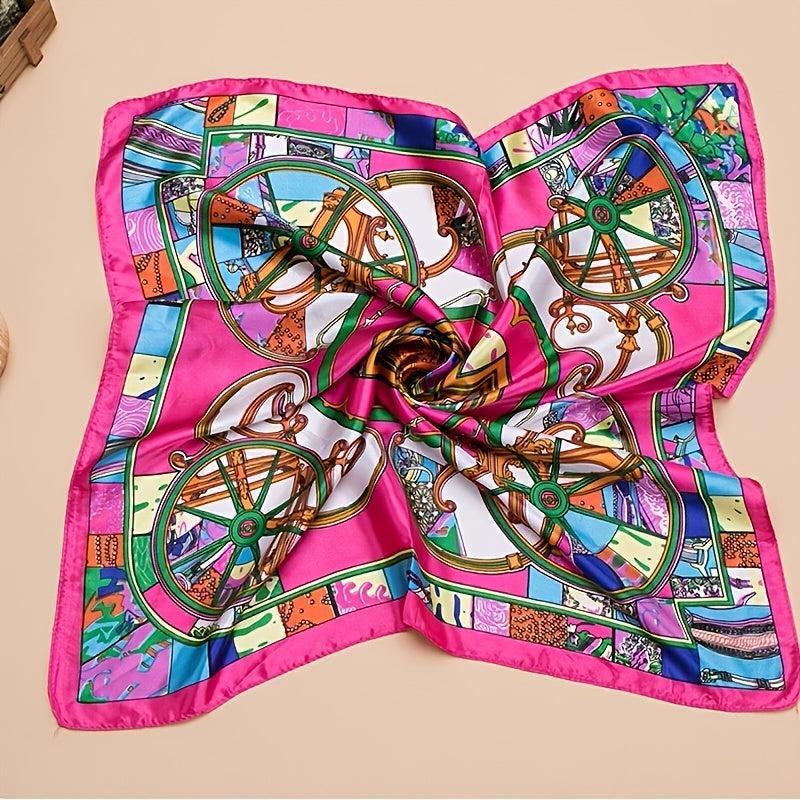 Silk Square Scarf Bandana For Women Gift Bandana Women Headband Scarf