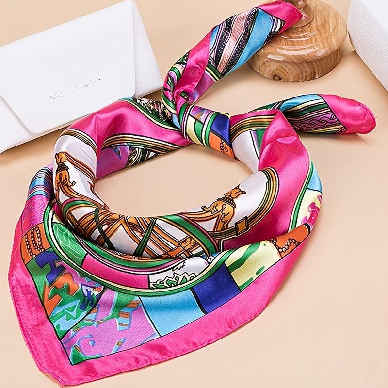 Silk Square Scarf Bandana For Women Gift Bandana Women Headband Scarf