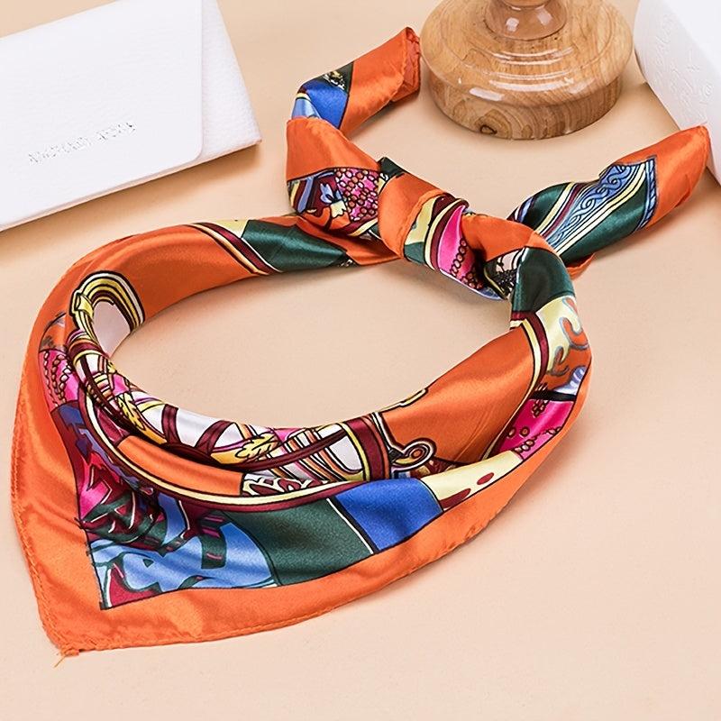 Silk Square Scarf Bandana For Women Gift Bandana Women Headband Scarf