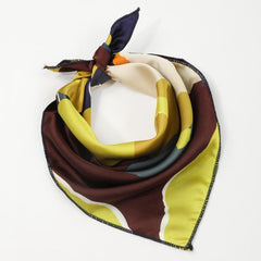 Y2K Style Camouflage Square Scarf Inelastic Bandana
