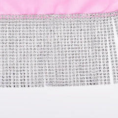 Sequins Tassel Poly Scarf Functional Scarf