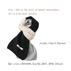 Women's Winter Scarf Thick Fleece Towel
