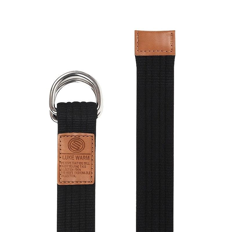 1pc Leather Tag Men's Casual Belt