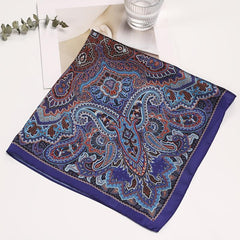 Women's Satin Square Scarf Silk Neckerchief Accessory