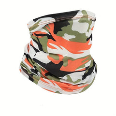 Unisex Neck Gaiter Sunproof Ice Silk Face Covering Breathable Mask
